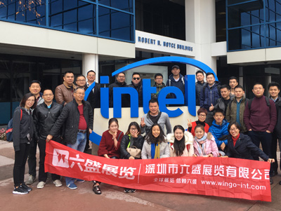 六盛CES團美國硅谷參觀考察合影
