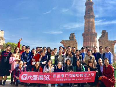 六盛CONVERGENCE印度團合影